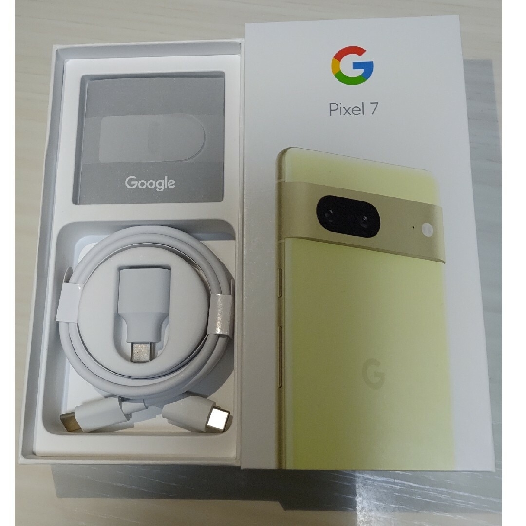 【新品未使用】Google pixel 7 128GB レモングラス