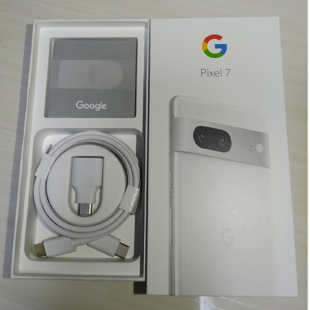 【新品未使用】Google pixel 7 128GB 白スマートフォン/携帯電話