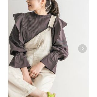 アーバンリサーチ(URBAN RESEARCH)の【URBAN RESEARCH】コットンラッフルフリルブラウス(シャツ/ブラウス(長袖/七分))