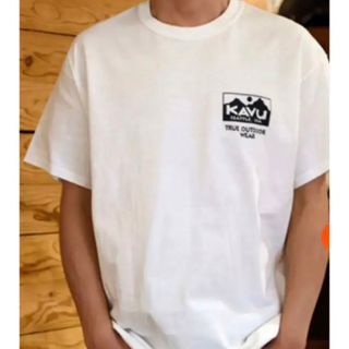 KAVU - ホワイトWEB限定 KAVU×FREAK'S STORE/カブー Tシャツ Mの通販