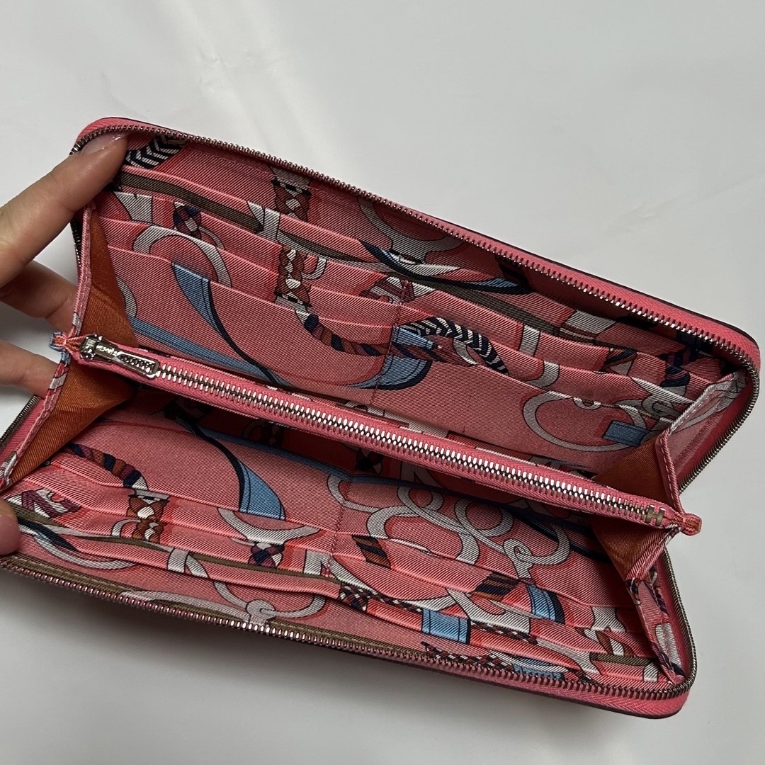 HERMES シルクインロング　ローズアザレ　新品未使用品ファッション小物