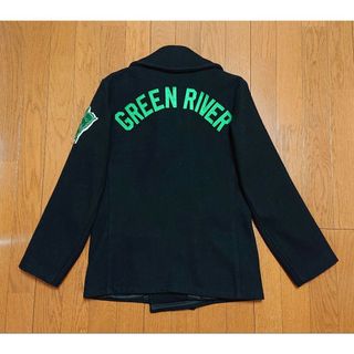 ショット(schott)の36 良品 Schott 753UB Pコート GREEN RIVER(ピーコート)