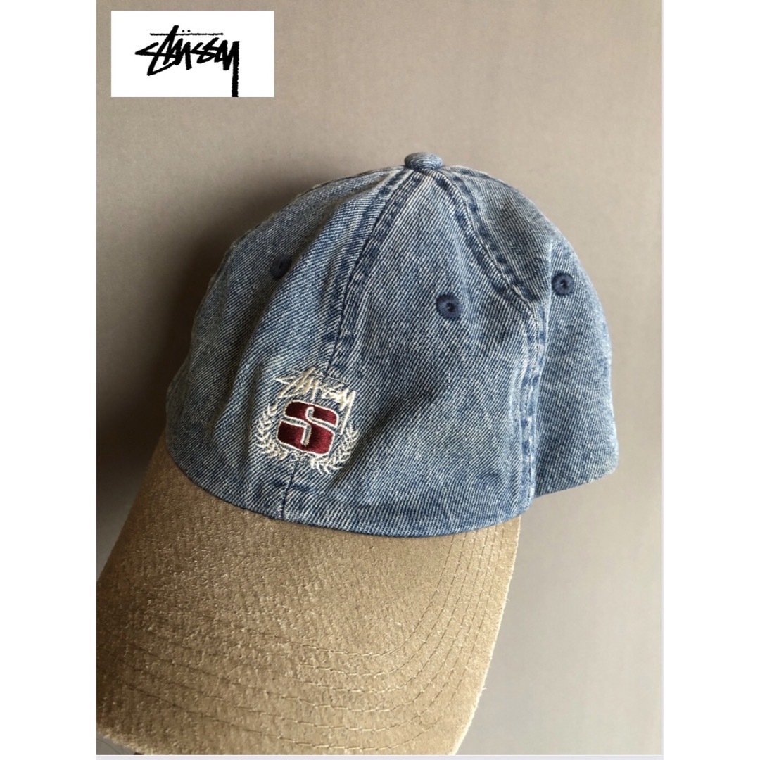 stussy デッドストック デニムキャップ