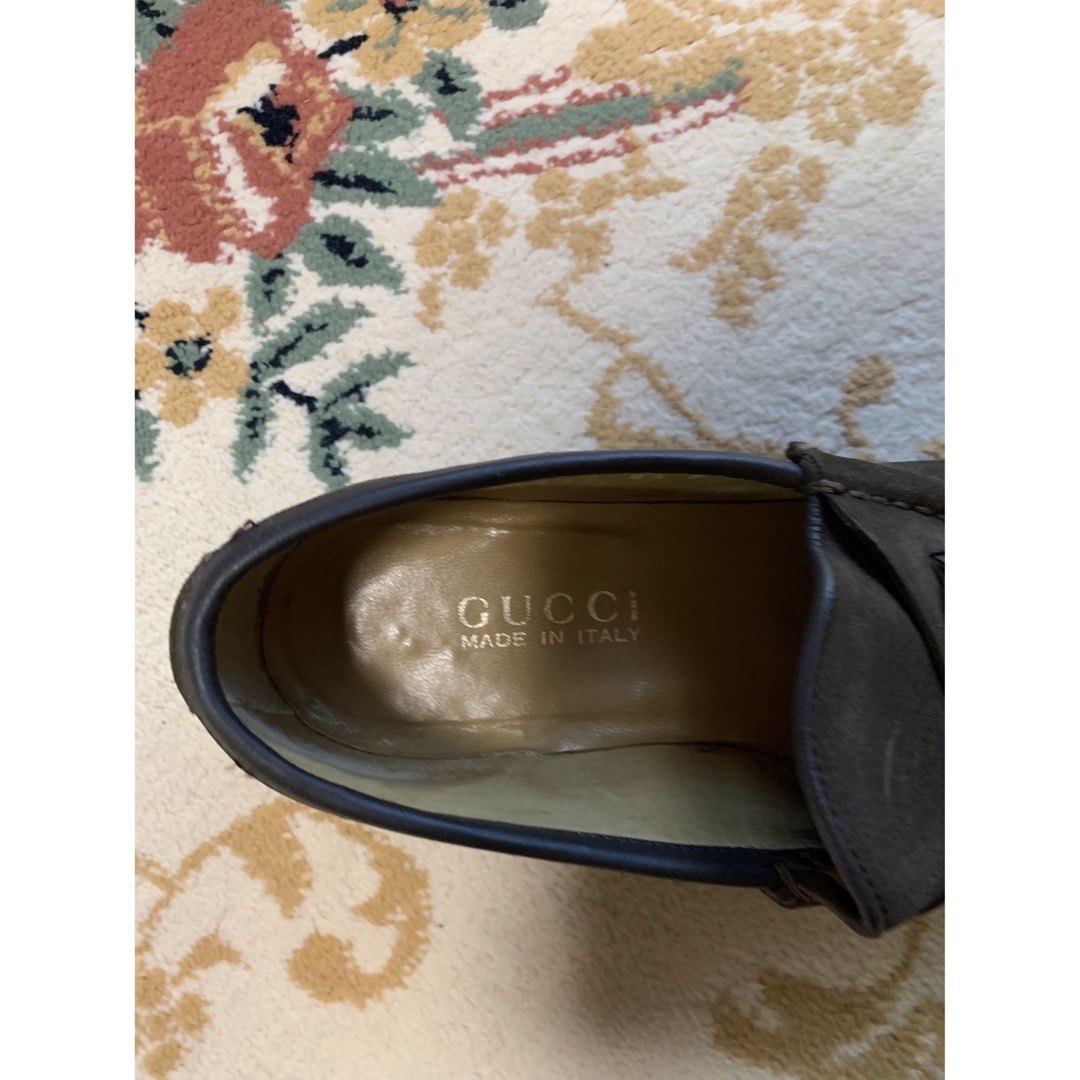Gucci(グッチ)の【最終値下げ】グッチ　ローファー　ブラウン　23.5cm レディースの靴/シューズ(ローファー/革靴)の商品写真