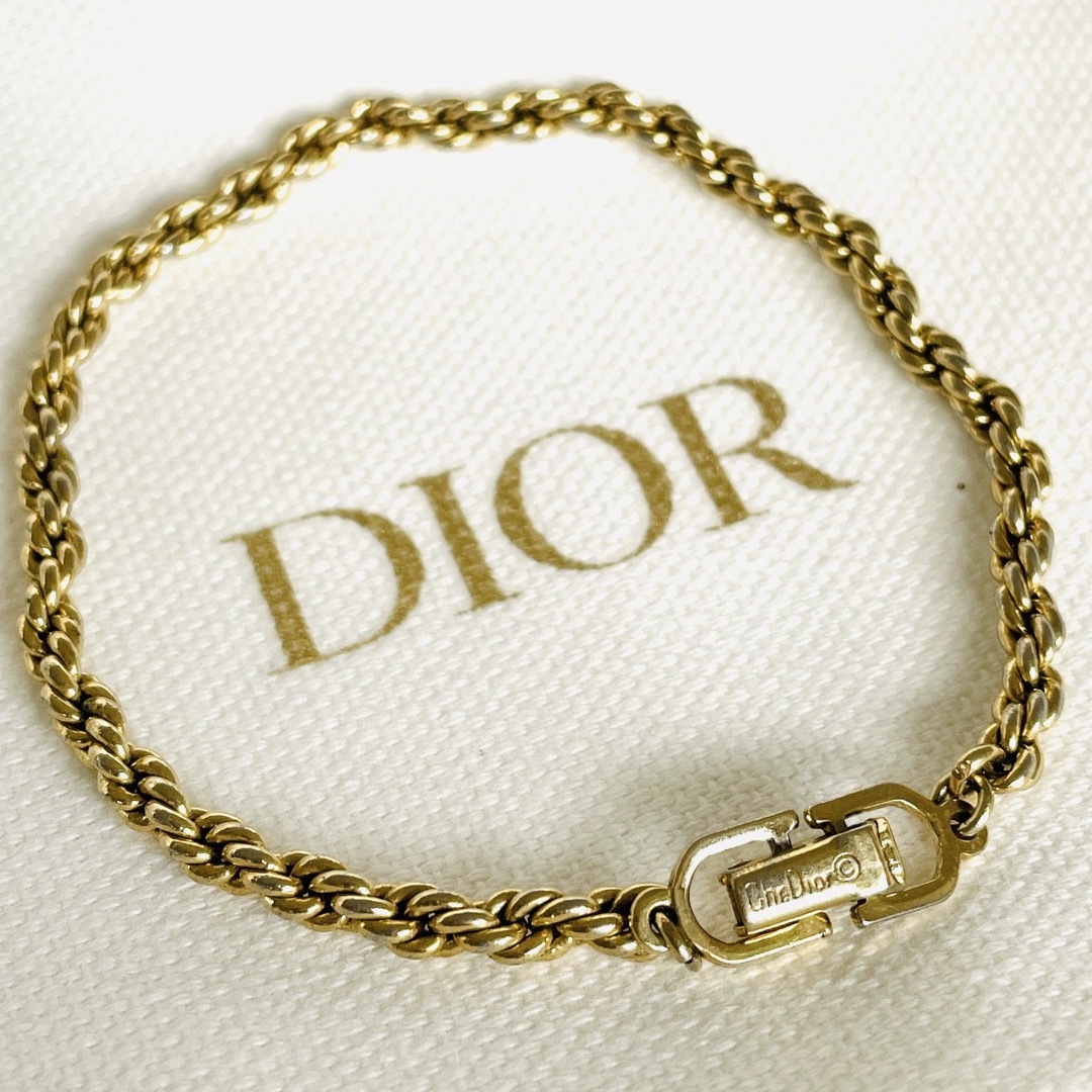 美品 Christian  Dior ディオール ヴィンテージ ブレスレット