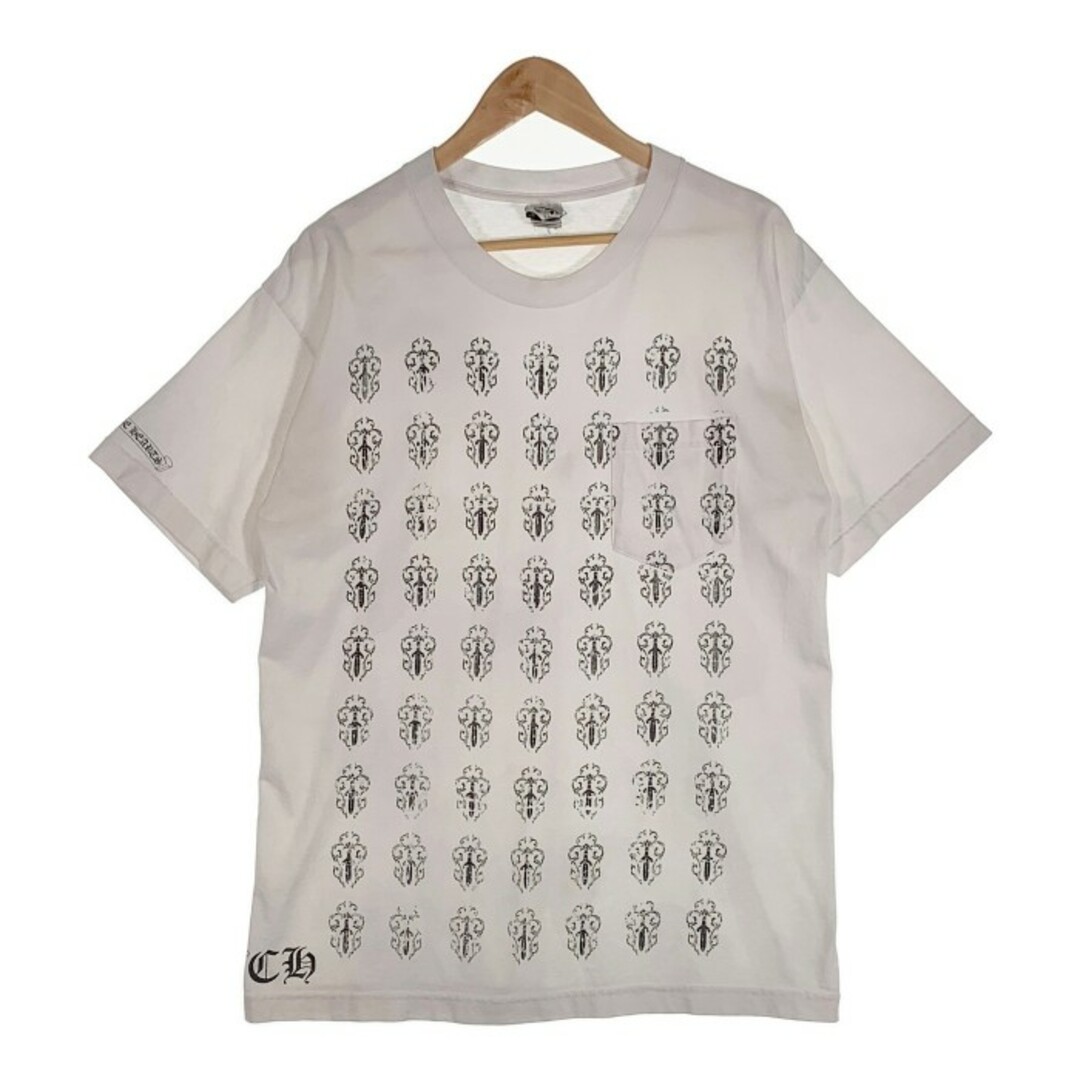 Chrome Hearts クロムハーツ DAGGER PRINT TEE ダガー プリント Tシャツ ホワイト Size L