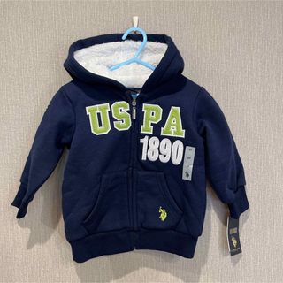 ユーエスポロアッスン(U.S. POLO ASSN.)の新品☆ U.S. POLO.ASSN キッズ　3T ジッパー　パーカー　アウター(ジャケット/上着)