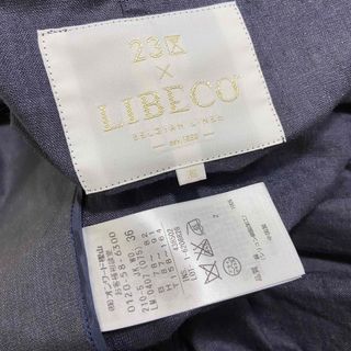 23区 - ✽.:* 23区×LIBECO リネン コーティングピージャケットの通販