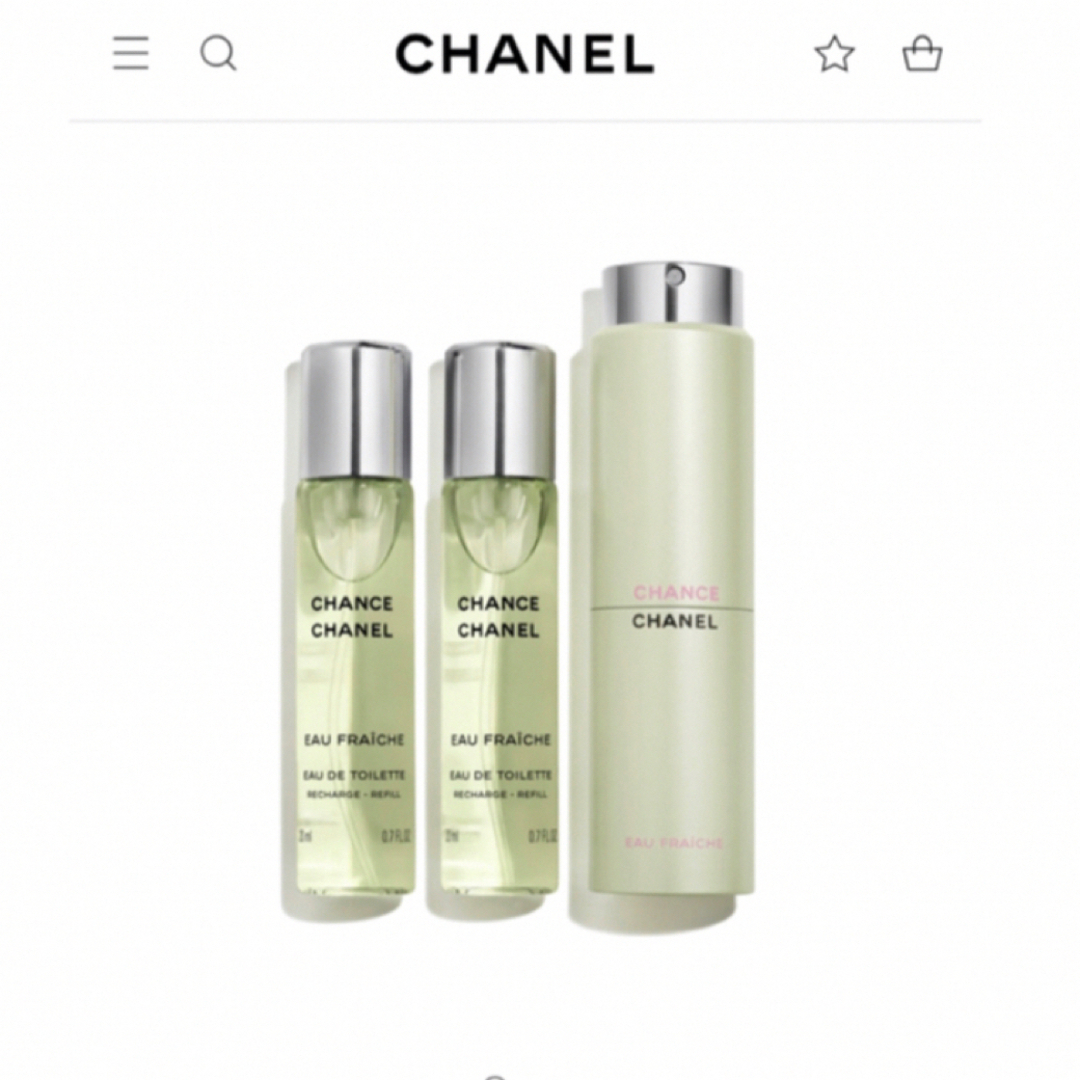 CHANEL シャネル チャンス オーフレッシュ オードトワレ 100ml q