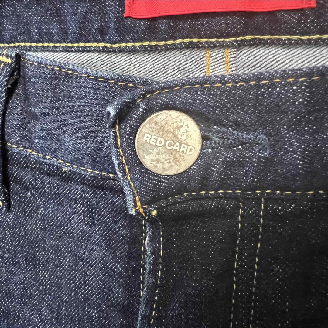 超美品!EDIFICE×REDCARD 別注!ストレッチデニム!日本製!