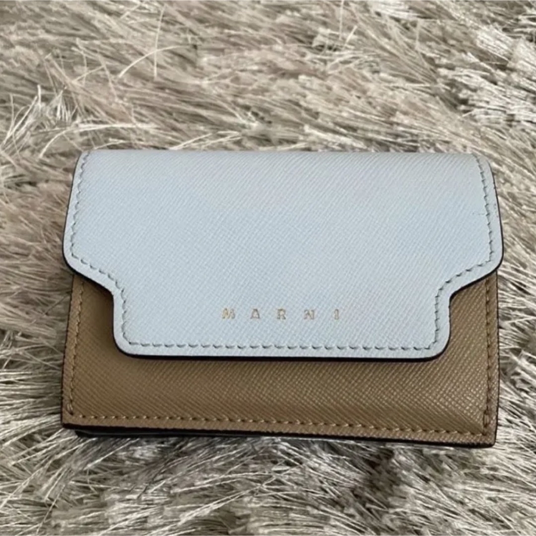 マルニ/TRIFOLD WALLET/美品/3つ折り財布/ユニセックス