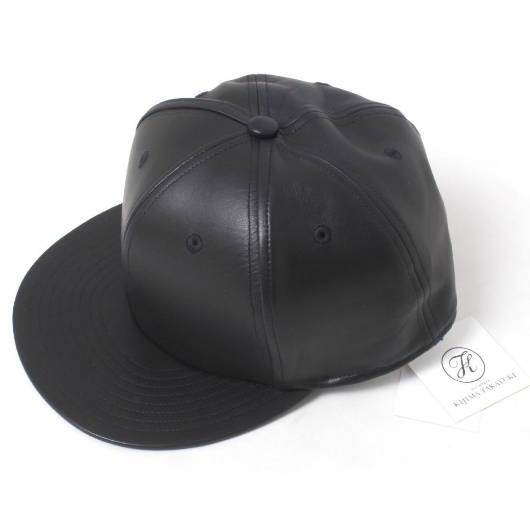 KARL DONOGHUE LAMB LEATHER TRUCKER CAP