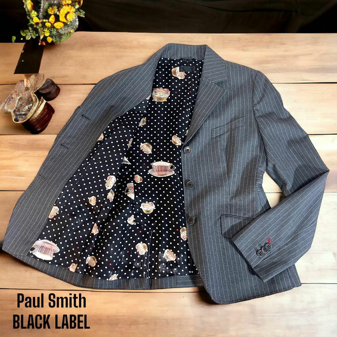 630 Paul smith BLACK レディース テーラードジャケット 花柄