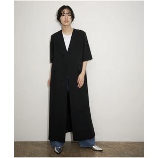 アダムエロぺ(Adam et Rope')のADAM ET ROPE Tailoring dressテーラリングワンピース(ロングワンピース/マキシワンピース)