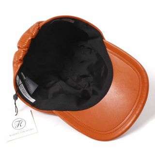 KIJIMA TAKAYUKI - 23AW KARL DONOGHUE LAMB LEATHER JET CAPの通販 by