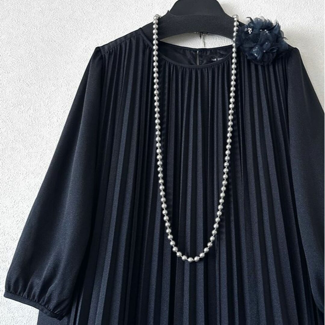 23区 - 大きいサイズ44*23区 セレモニー プリーツ ワンピース*自由