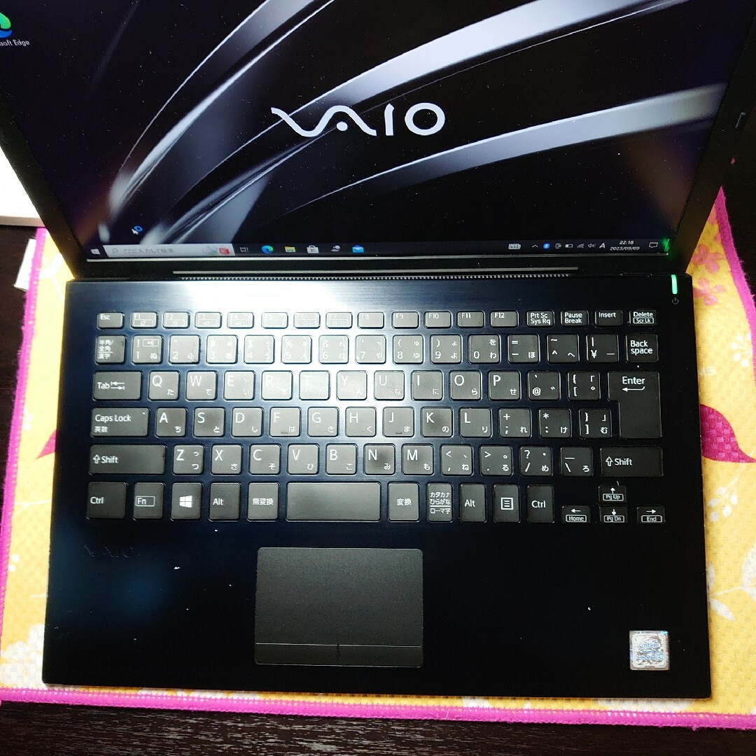 軽量モデル！VAIO proPG！ノートパソコン！i5 高速SSD搭載②-