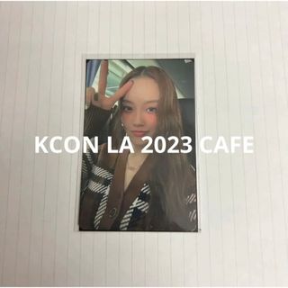 KCON LA CAFE XG トレカ CHISA チサ - アイドルグッズ