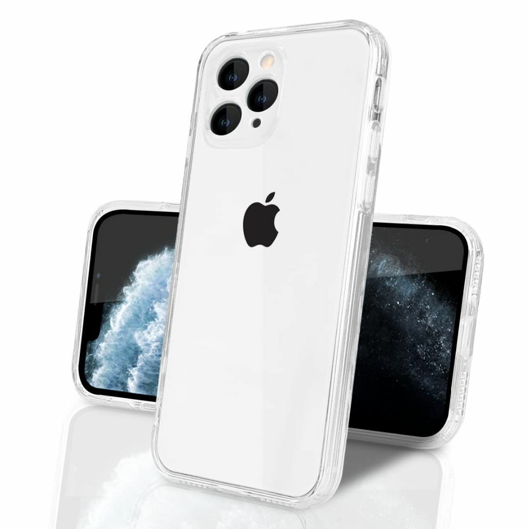 iPhone 11 Pro Max ケース クリア 全面保護 カバー アイフォン