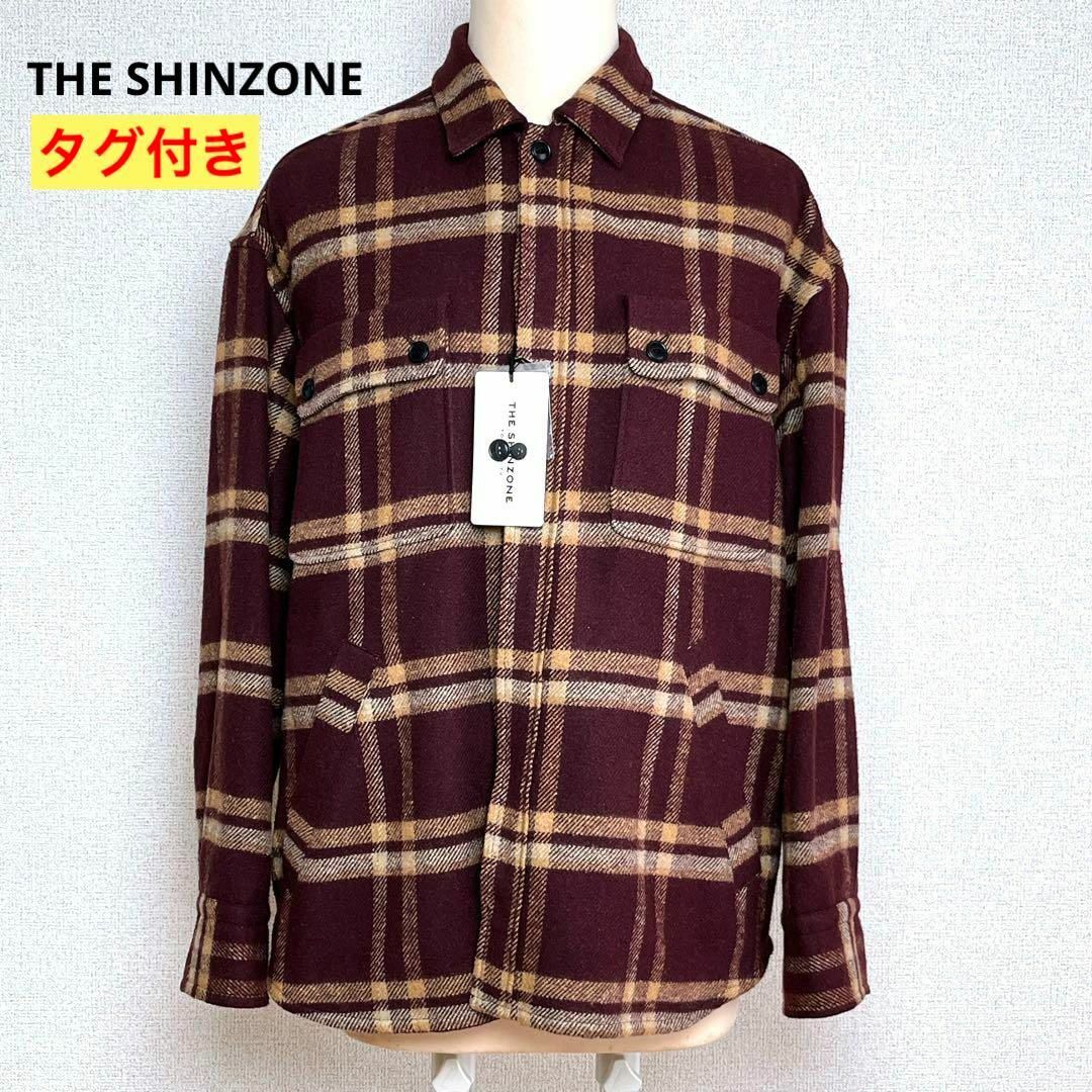 (試着のみ)THE SHINZONE/チェックシャツ