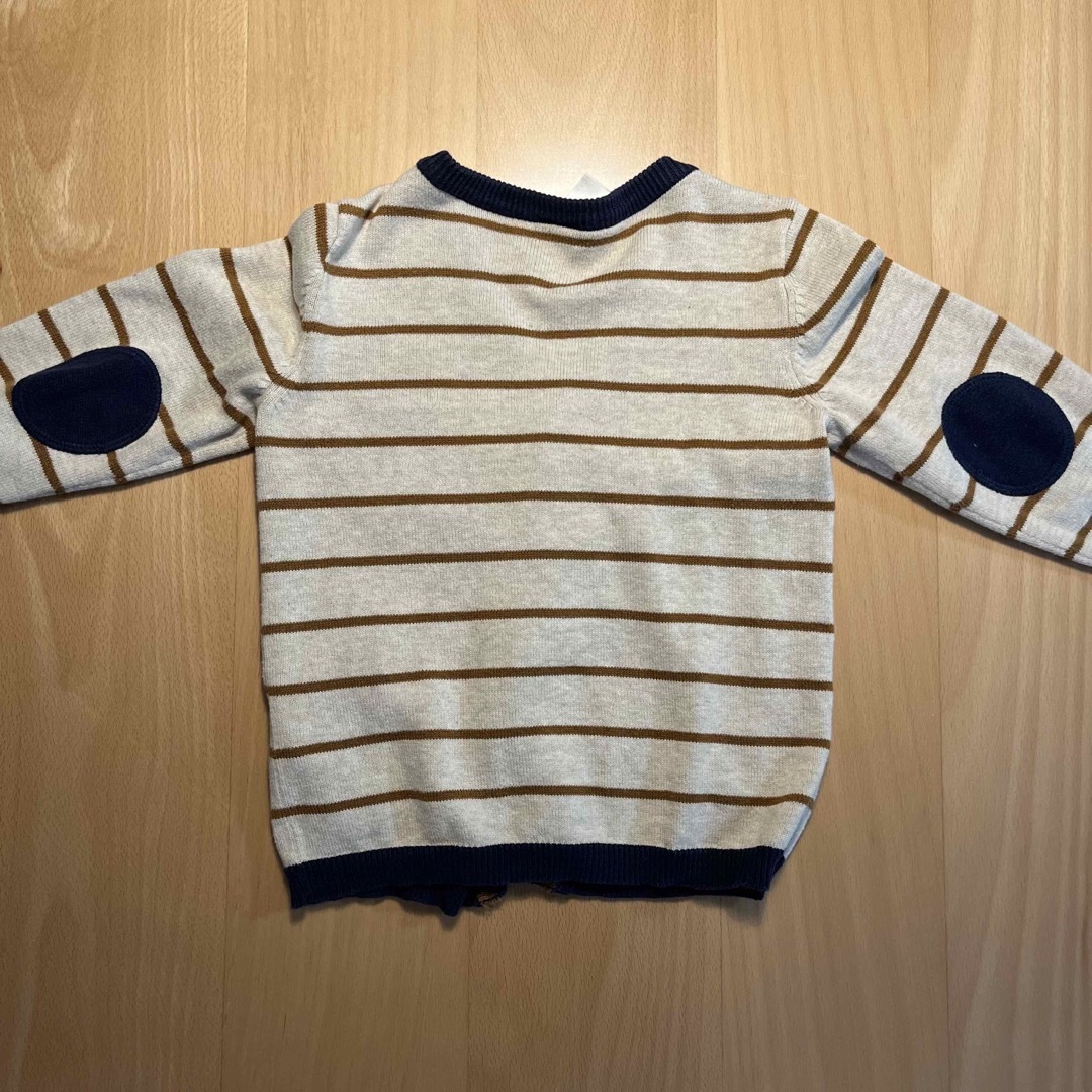 babyGAP(ベビーギャップ)のGAP H&M ベビー服　カーディガン　2枚セット キッズ/ベビー/マタニティのベビー服(~85cm)(カーディガン/ボレロ)の商品写真