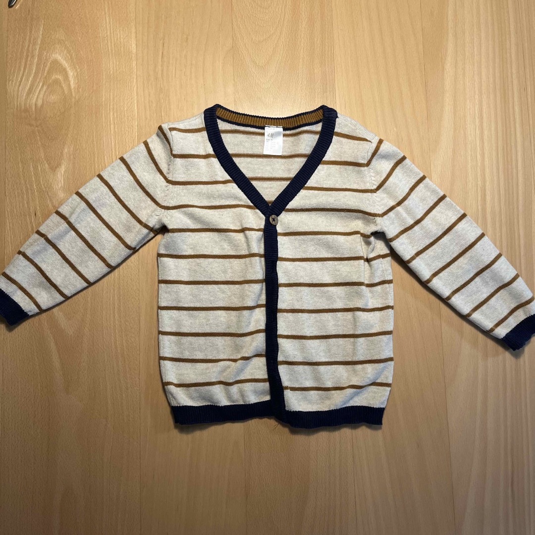 babyGAP(ベビーギャップ)のGAP H&M ベビー服　カーディガン　2枚セット キッズ/ベビー/マタニティのベビー服(~85cm)(カーディガン/ボレロ)の商品写真