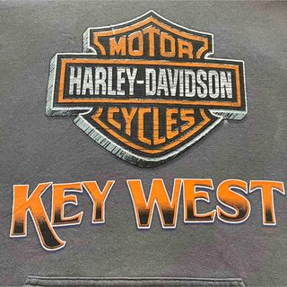 【HARLEY-DAVIDSON】フーディ バーアンドシールド 両面プリント