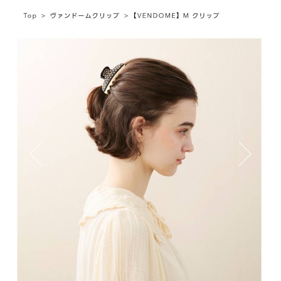 新品 ALEXANDRE DE PARIS ヘアクリップ アレクサンドルドゥパリ