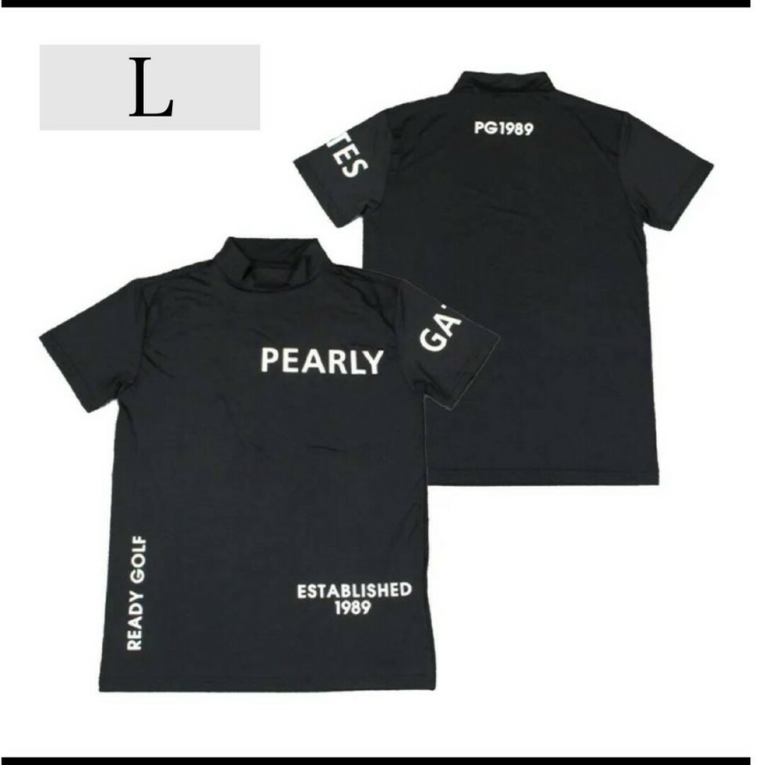 新品 パーリーゲイツ モックネック Tシャツ サイズL