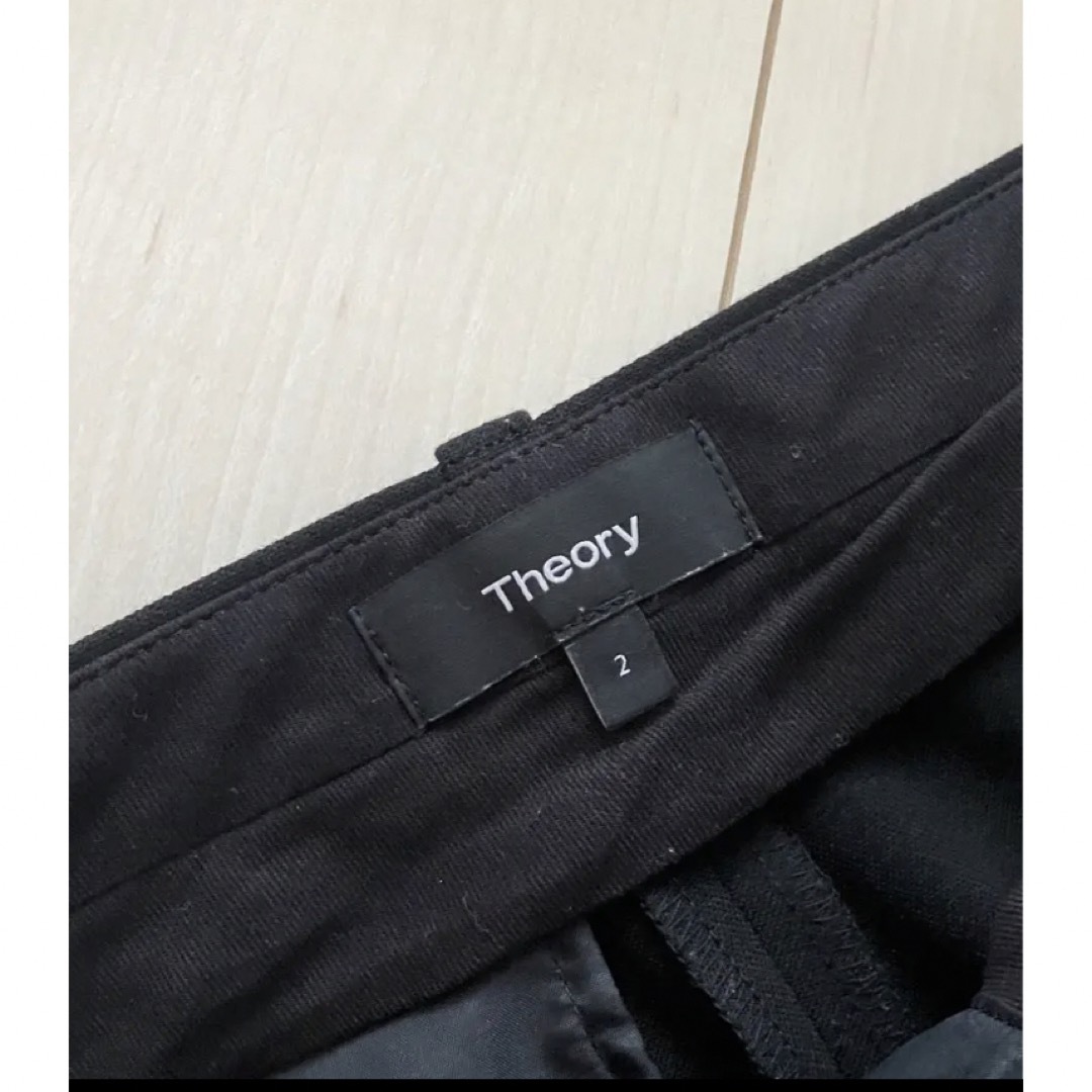 theory♡センタープレスパンツ ブラック サイズ2 3