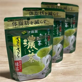 イトウエン(伊藤園)の伊藤園 おーいお茶 濃い茶 120g ( 40g × 3袋 ) 体脂肪を減らす(茶)