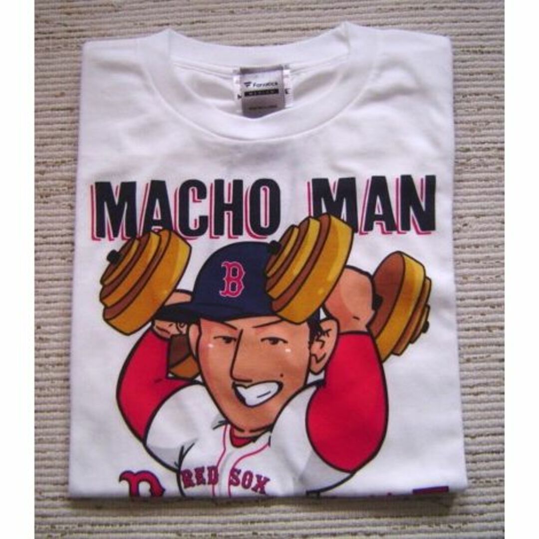 ファナティクス レッドソックス マッチョマン 吉田 ダンベル Tシャツ 半袖