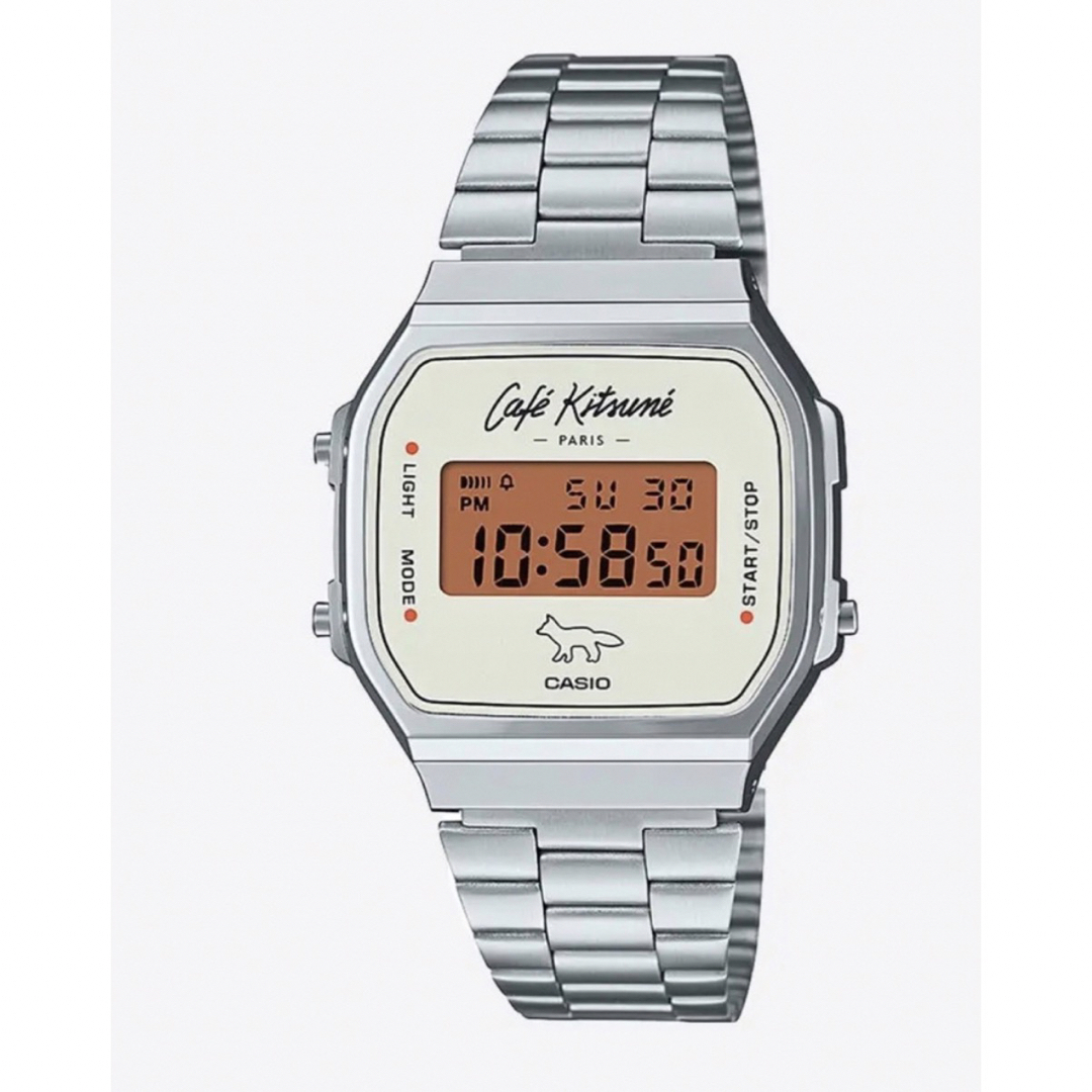 MAISON KITSUNE'(メゾンキツネ)のCafe Kitsune x Casio  カシオ×カフェ キツネ メンズの時計(腕時計(デジタル))の商品写真