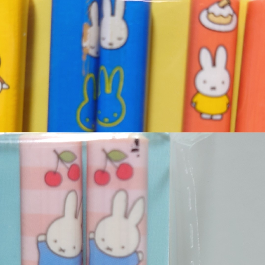 miffy(ミッフィー)のミッフィー 竹箸 お箸 2袋セット 8膳 Miffy インテリア/住まい/日用品のキッチン/食器(カトラリー/箸)の商品写真