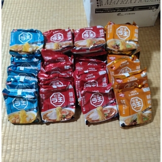 日清ラ王　袋麺　32食　醤油　味噌　柚子しお(インスタント食品)