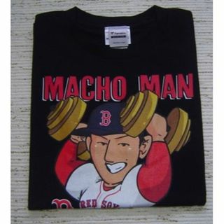 ファナティック(fanatic)のファナティクス レッドソックス マッチョマン 吉田 ダンベル Tシャツ 半袖(Tシャツ/カットソー(半袖/袖なし))