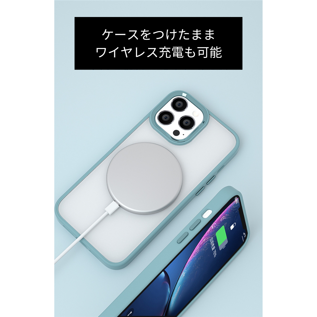 Apple(アップル)のフェミニン シリコン スマホ ケース クリアピンク iPhone12ProMax スマホ/家電/カメラのスマホアクセサリー(iPhoneケース)の商品写真