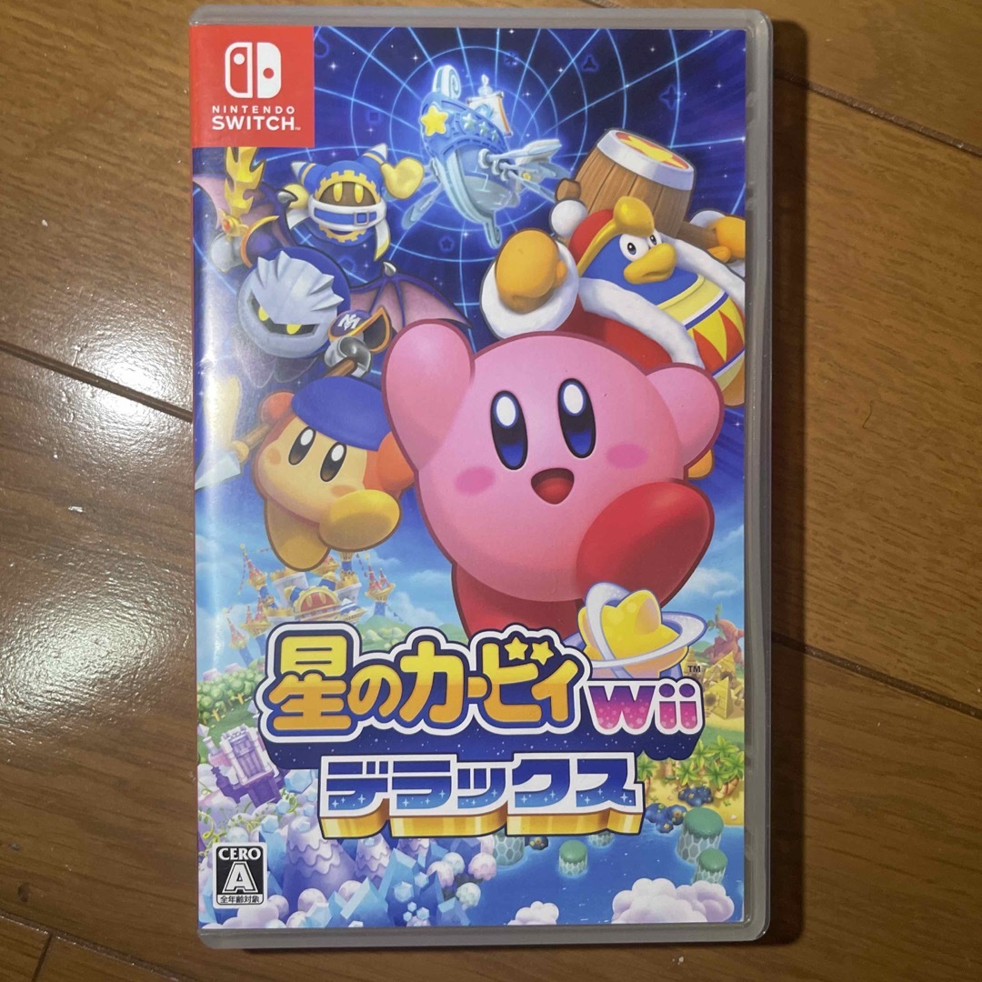 任天堂(ニンテンドウ)の星のカービィ Wii デラックス Switchソフト エンタメ/ホビーのゲームソフト/ゲーム機本体(家庭用ゲームソフト)の商品写真