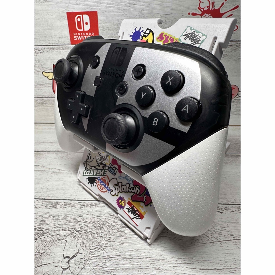 Nintendo Switch - 2【超希少カラー】switch pro 大乱闘 完動品 超美品
