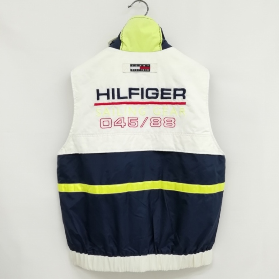 44cm身幅SAILING GEAR 90s セーリング ジップアップ ベスト M