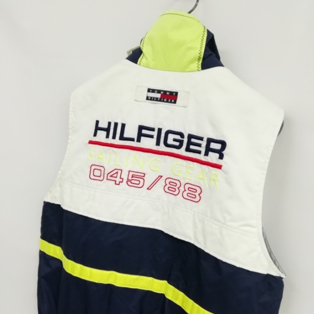 44cm身幅SAILING GEAR 90s セーリング ジップアップ ベスト M