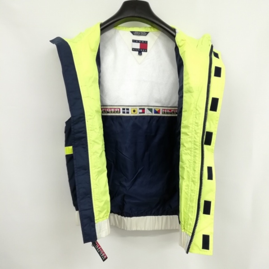 44cm身幅SAILING GEAR 90s セーリング ジップアップ ベスト M