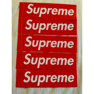 シュプリーム(Supreme)のSupreme ステッカー　5枚セット(その他)