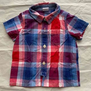 ベビーギャップ(babyGAP)のGAP トップス シャツ リメイク ベビー 70(シャツ/カットソー)