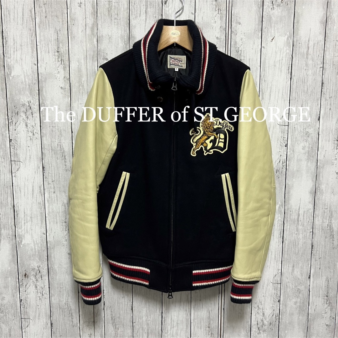 極美品 The DUFFER of St.GEORGE 牛革レザー