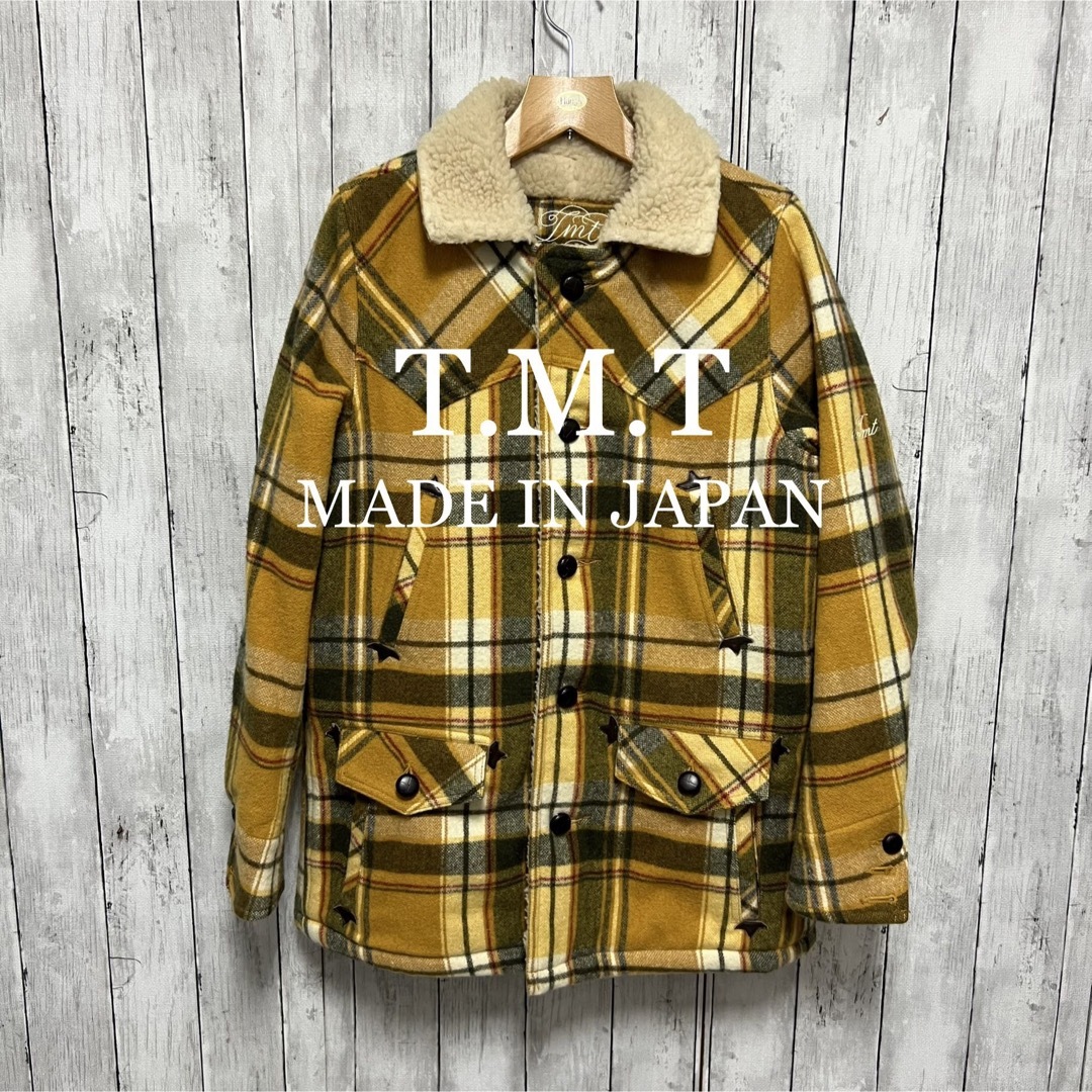 T.M.T チェックボアジャケット！日本製！