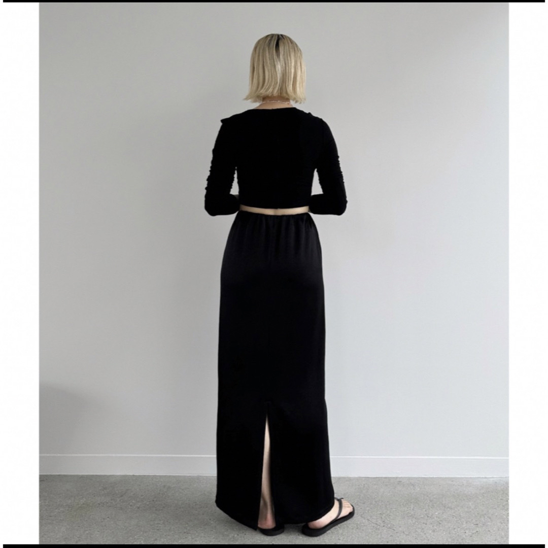 ENOF / ace long straight skirt ENOF / ace long straight skirt