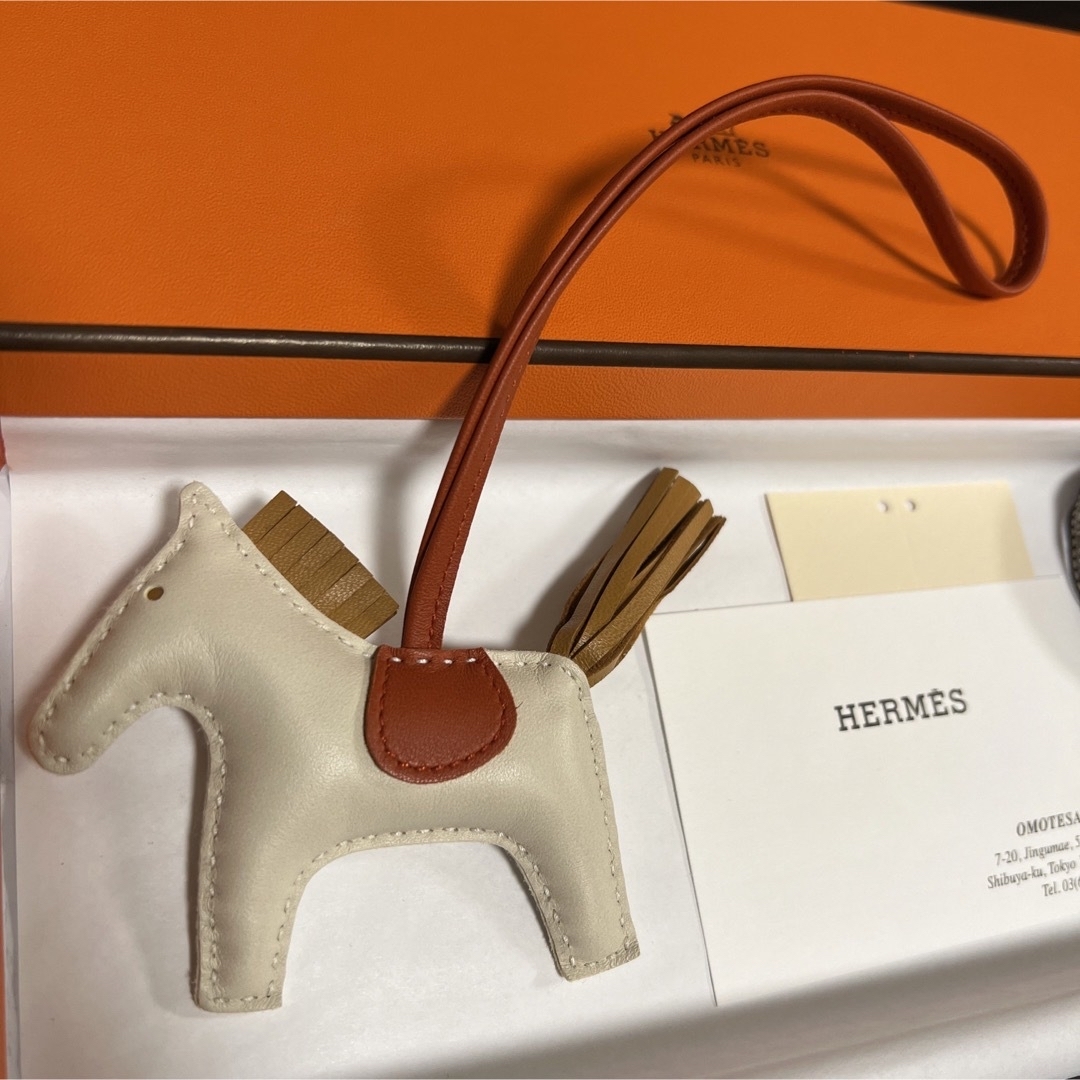 エルメス　HERMES ロデオ　チャーム　pm クレ　セザム　未使用品