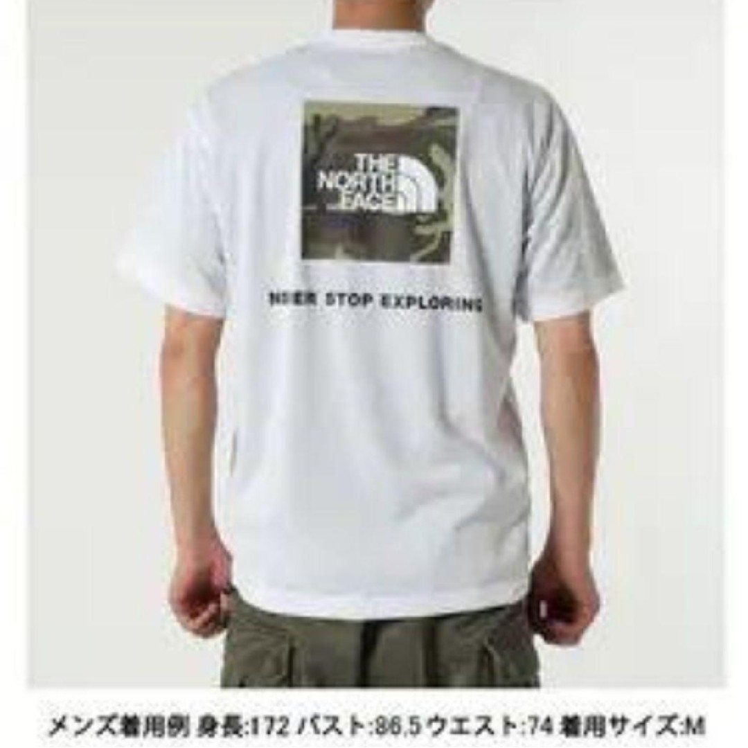 THE NORTH FACE(ザノースフェイス)の新品!ノースフェイス    カモフラージュティー(ホワイトM) メンズのトップス(Tシャツ/カットソー(七分/長袖))の商品写真