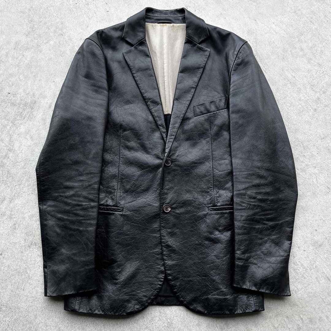 JIL SANDER ジルサンダー レザージャケット 本革 テーラード | フリマアプリ ラクマ